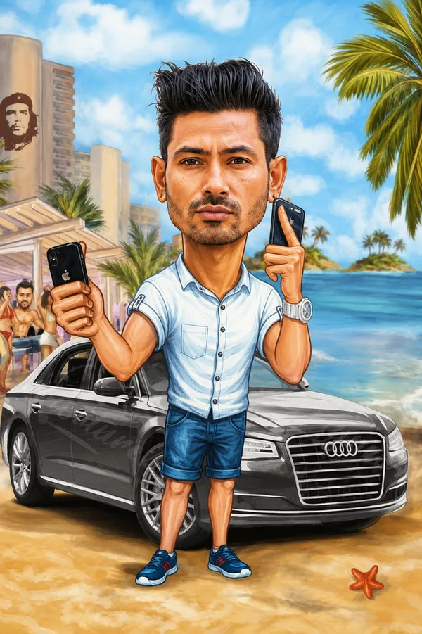 Acrylic_Lifestyle_Character_Luxury_Caricature_Tabletop_Standee