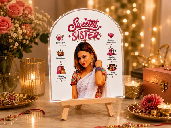 Acrylic_Arched_Sweetest_Sister_Printed_Decorative_Plaque