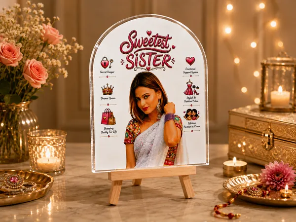 Acrylic_Arched_Sweetest_Sister_Printed_Decorative_Plaque
