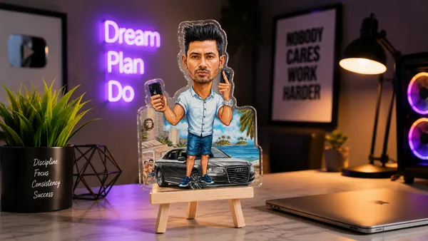 Acrylic_Lifestyle_Character_Luxury_Caricature_Tabletop_Standee