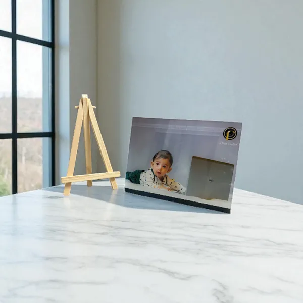 Acrylic_Baby-Themed_Tabletop_Photo_Frame_With_Wooden_Easel