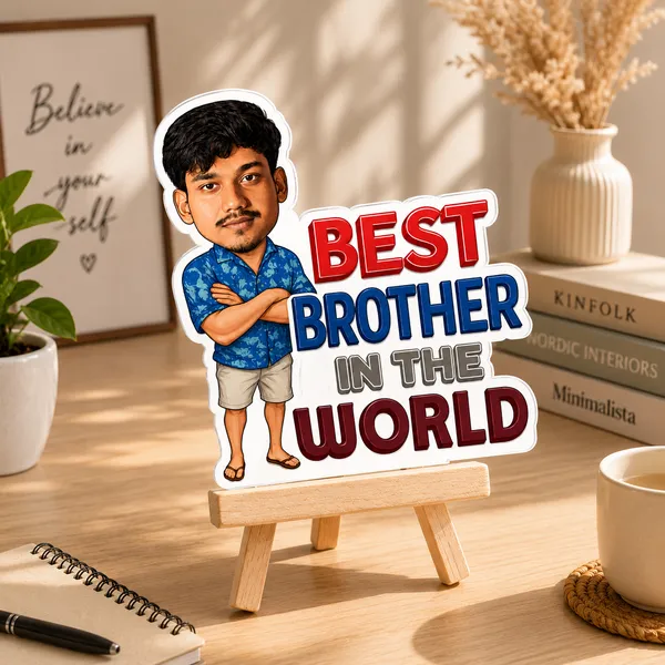 Acrylic_Best_Brother_Typographic_Caricature_Tabletop_Standee