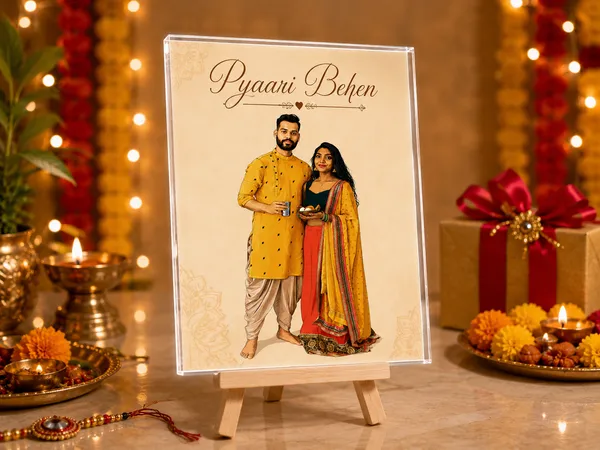 Acrylic_Pyaari_Behen_Festive_Photo_Frame_With_Wooden_Easel