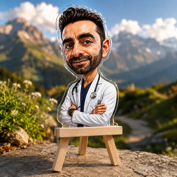 Acrylic_Doctor_Caricature_Desk_Figurine_With_Easel_Stand