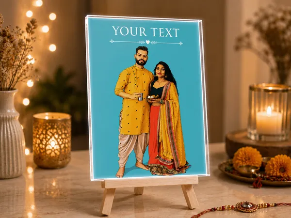 Acrylic_Pyaari_Behen_Festive_Photo_Frame_With_Wooden_Easel
