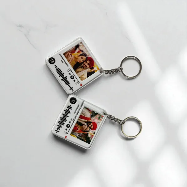 Acrylic_Music_Player_Photo_Keychain_Set_For_Unisex