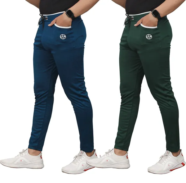 Pack_Of_2_Airforce_&_Green_Polyester_Slim_Fit_Jogger_Pants_For_Men