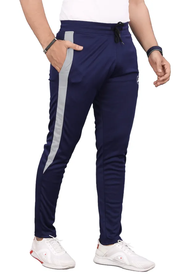JackMail_Men_Solid_Navy_Track_Pants_For_Men