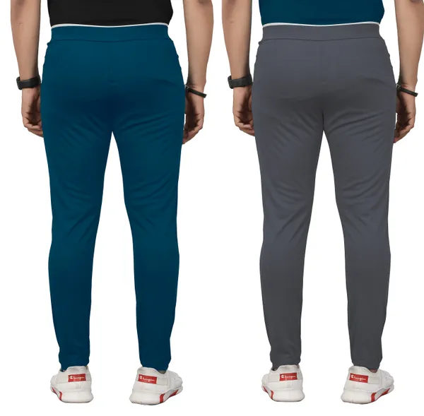 JackMail_Pack_of_2_Men_Solid,_Striped_Airforce,_Dark_Grey_Track_Pants