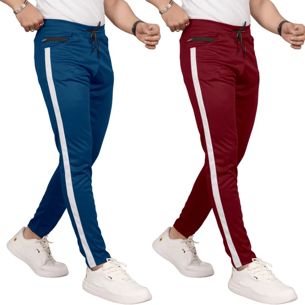 JackMail_Pack_of_2_Men_Printed_Maroon,_Airforce_Track_Pants