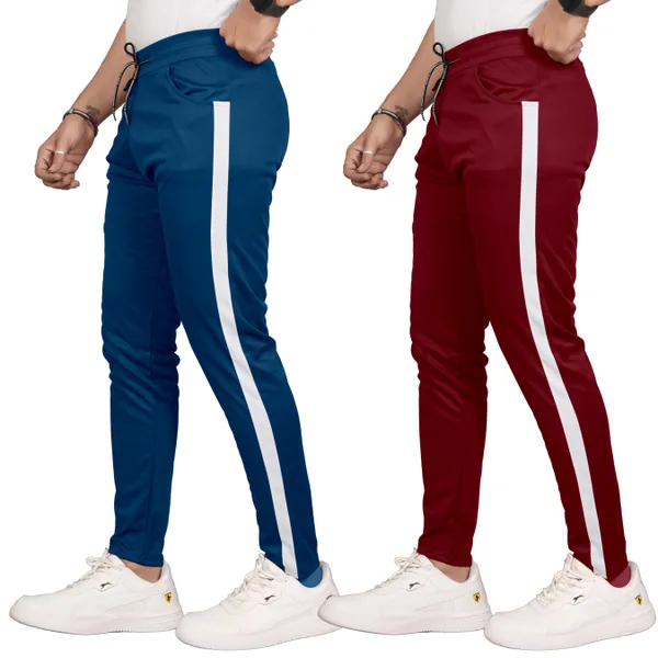 JackMail_Pack_of_2_Men_Printed_Maroon,_Airforce_Track_Pants