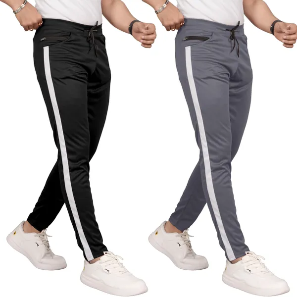 Black_&_Grey_Polyester_Slim_Fit_Track_Pants_For_Men_Pack_Of_2