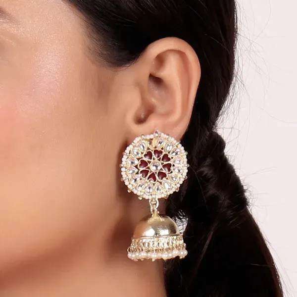 Multicolor_Brass_Earrings_For_Women