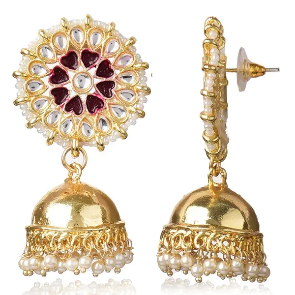 Multicolor_Brass_Earrings_For_Women