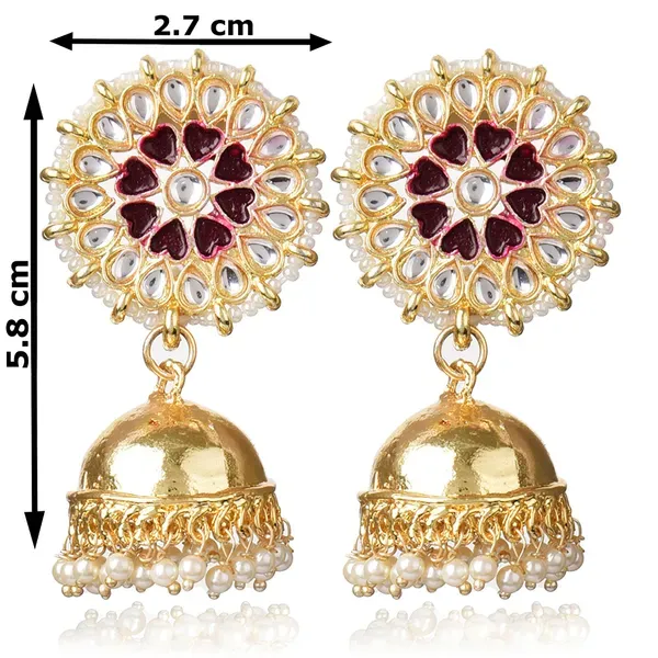 Multicolor_Brass_Earrings_For_Women