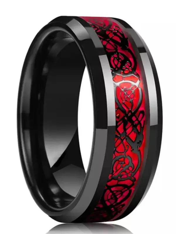 Black_&_Red_Stainless_Steel_Ring_For_Unisex