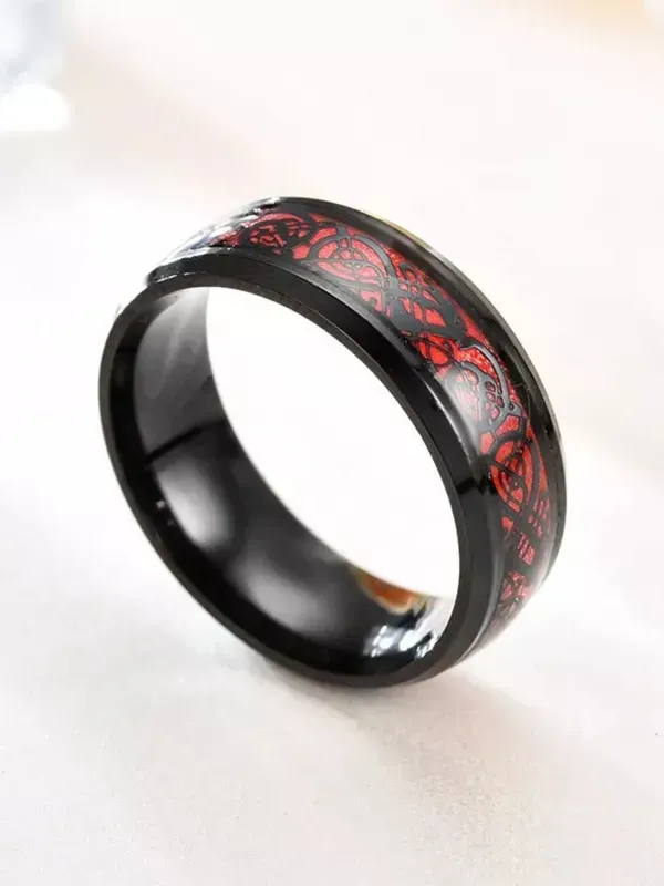 Black_&_Red_Stainless_Steel_Ring_For_Unisex