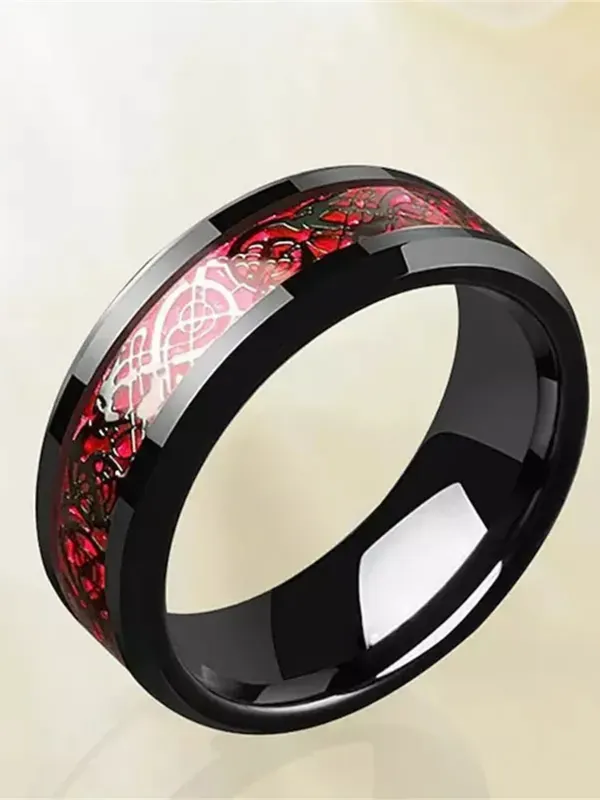 Black_&_Red_Stainless_Steel_Ring_For_Unisex