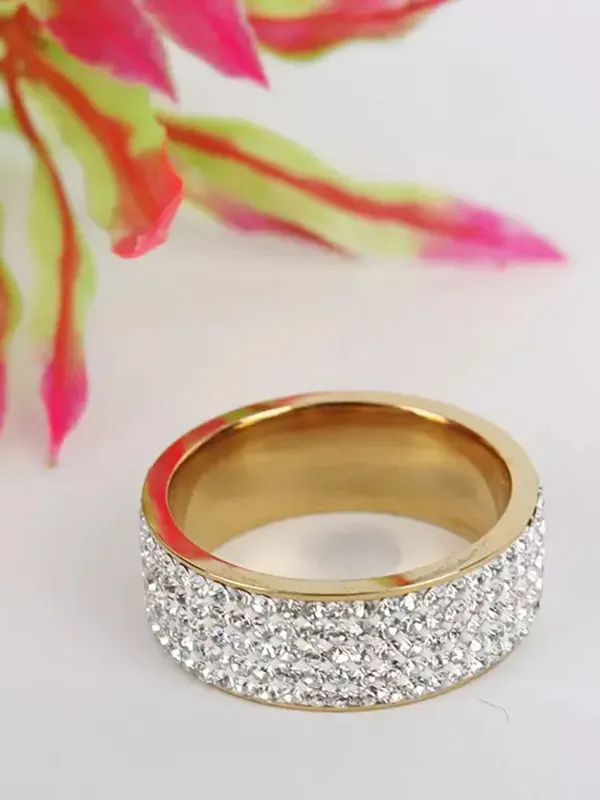 Golden_Stainless_Steel_Classic_Ring_For_Couples