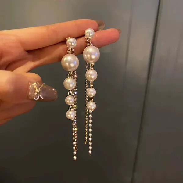 Gold_Pearl_Crystal_Rhinestone_Tassel_Drop_Earrings_For_Women