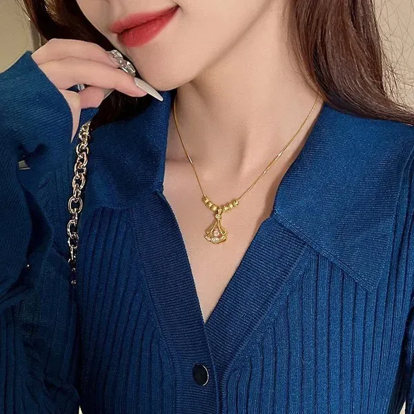 Golden_Stainless_Steel_Adjustable_Necklace_For_Women