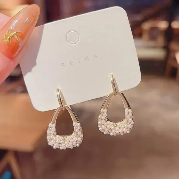 Gold_Tone_Pearl_Crystal_Hollow_Teardrop_Dangle_Earrings_For_Women
