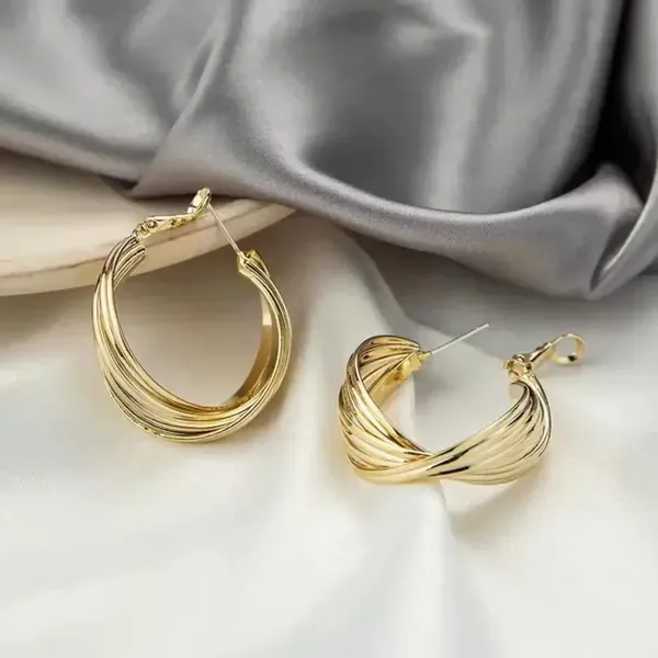 Golden_Stainless_Steel_Earrings_For_Women