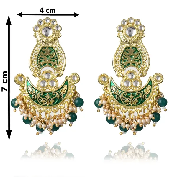 Green_Brass_Earrings_For_Women