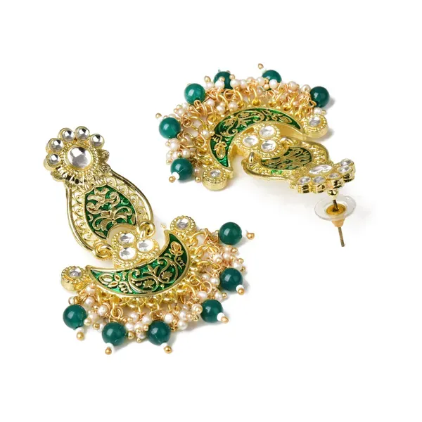 Green_Brass_Earrings_For_Women
