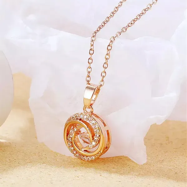 Rose_Gold_Plated_Metal_Necklace_For_Women