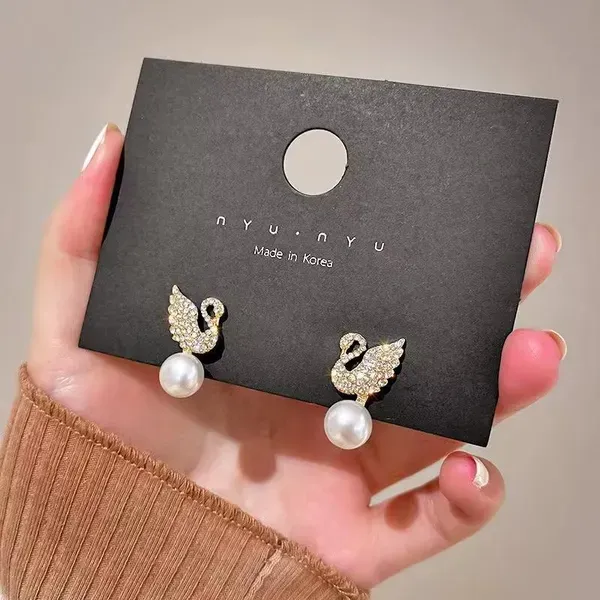 Rose_Gold_Crystal_Rhinestone_Swan_Pearl_Drop_Earrings_For_Women
