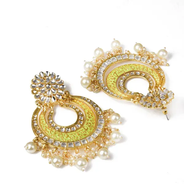 Green_Brass_Earrings_For_Women