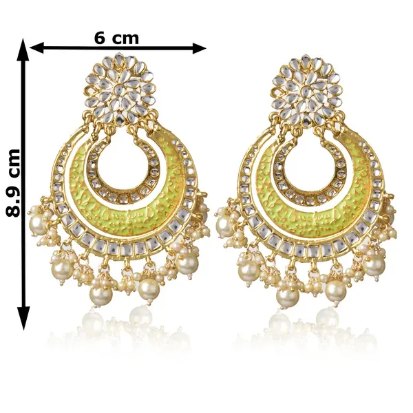 Green_Brass_Earrings_For_Women