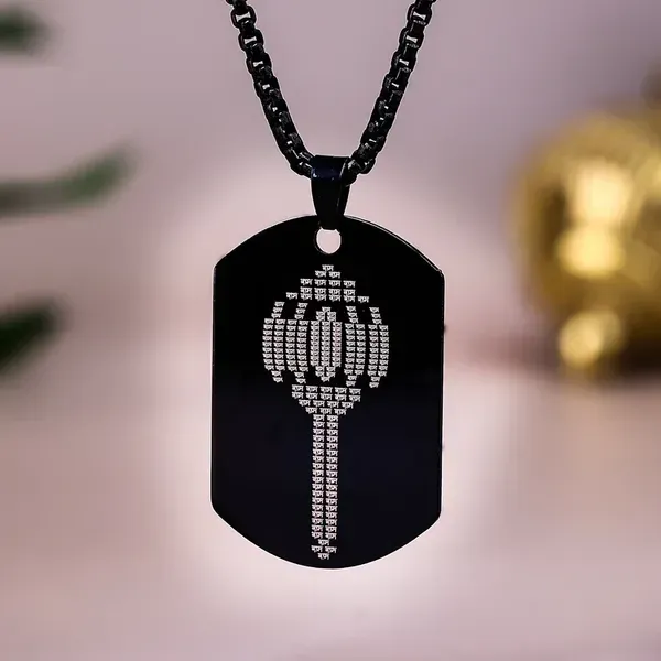 Gold_Plated_Ram_Ram_Engraved_Gada_Pendant_With_Chain_For_Men_&_Women