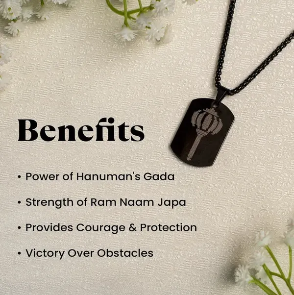 Gold_Plated_Ram_Ram_Engraved_Gada_Pendant_With_Chain_For_Men_&_Women