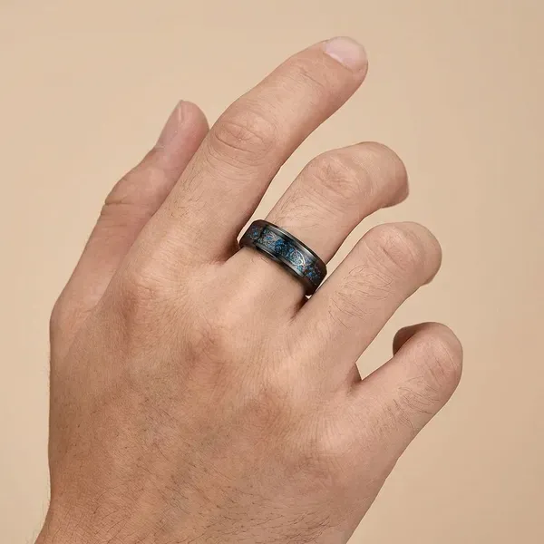 Black_Stainless_Steel_Ring_For_Unisex