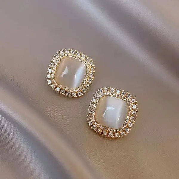 Opal_Stone_Crystal_Rhinestone_Halo_Square_Stud_Earrings_For_Women