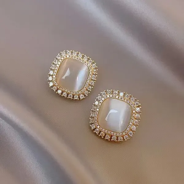 Opal_Stone_Crystal_Rhinestone_Halo_Square_Stud_Earrings_For_Women