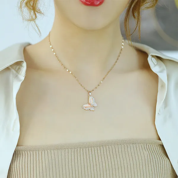 Rose_Gold_Stainless_Steel_Necklace_For_Women
