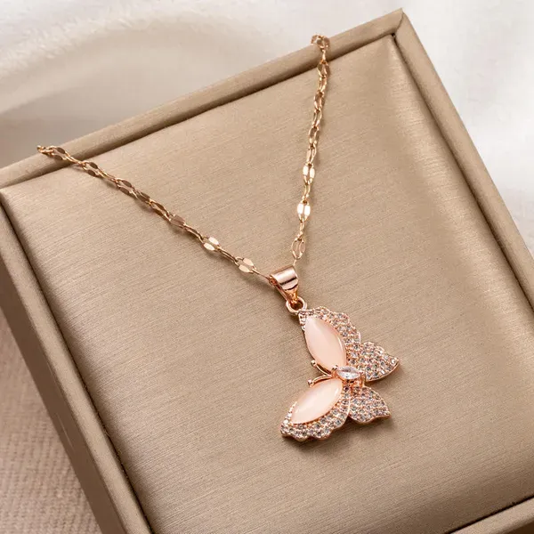 Rose_Gold_Stainless_Steel_Necklace_For_Women