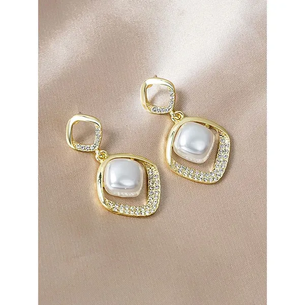Pearl_Crystal_Rhinestone_Square_Drop_Earrings_For_Women