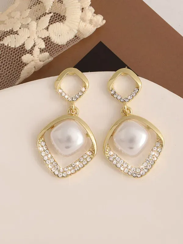 Pearl_Crystal_Rhinestone_Square_Drop_Earrings_For_Women