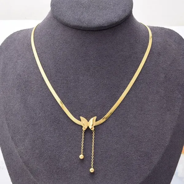 Golden_Stainless_Steel_Adjustable_Necklace_For_Women