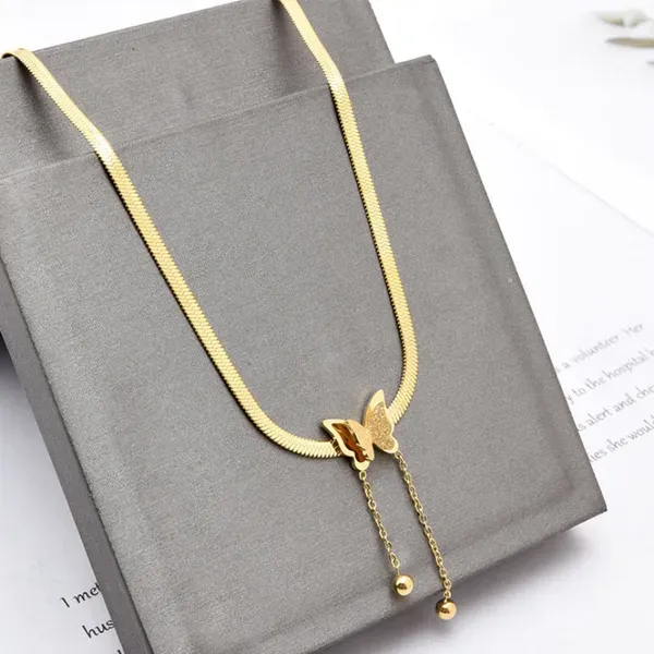 Golden_Stainless_Steel_Adjustable_Necklace_For_Women