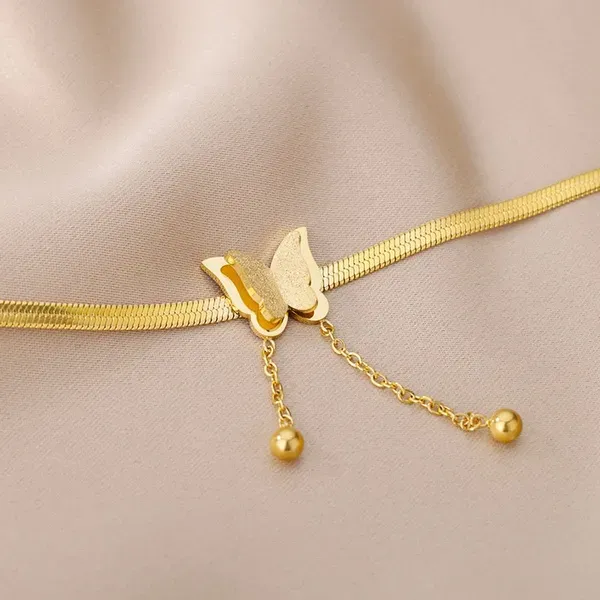 Golden_Stainless_Steel_Adjustable_Necklace_For_Women