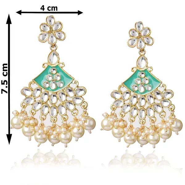 Light_Green_Brass_Earrings_For_Women