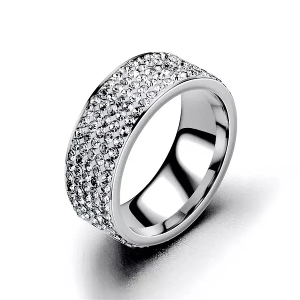 Silver_Stainless_Steel_Classic_Ring_For_Unisex