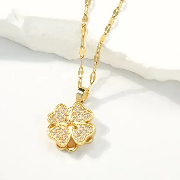 Golden_Stainless_Steel_Adjustable_Necklace_For_Women