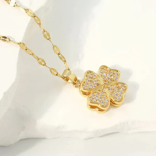 Golden_Stainless_Steel_Adjustable_Necklace_For_Women