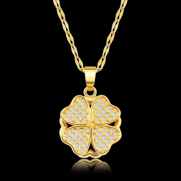 Golden_Stainless_Steel_Adjustable_Necklace_For_Women